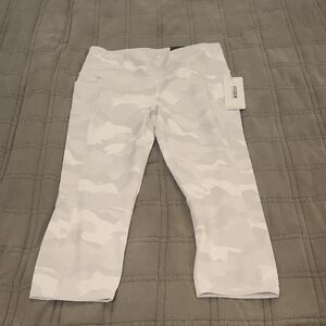 RBX White Camo And Gray Track Pants Size XL, new With Tags!